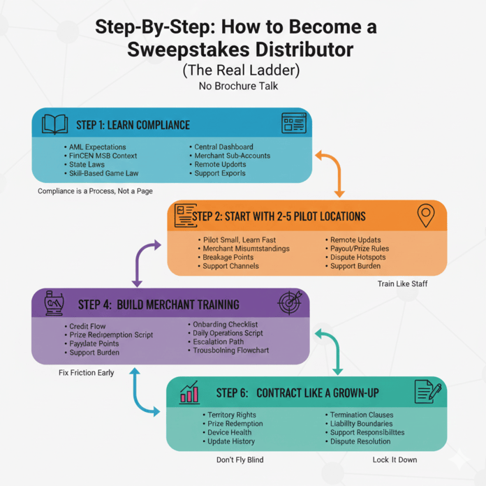 How to Become a Sweepstakes Distributor