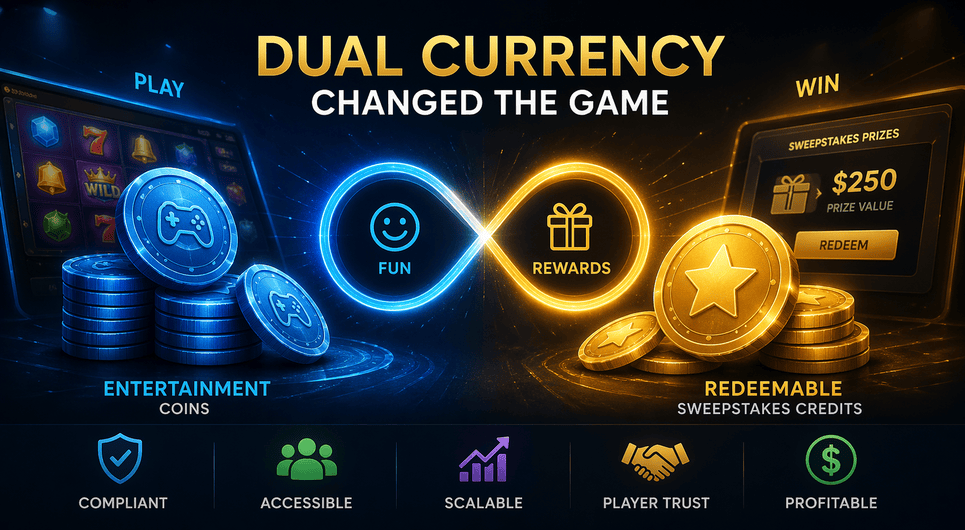 Why dual currency gaming changed the online casino landscape — entertainment coins and sweepstakes credits mechanics